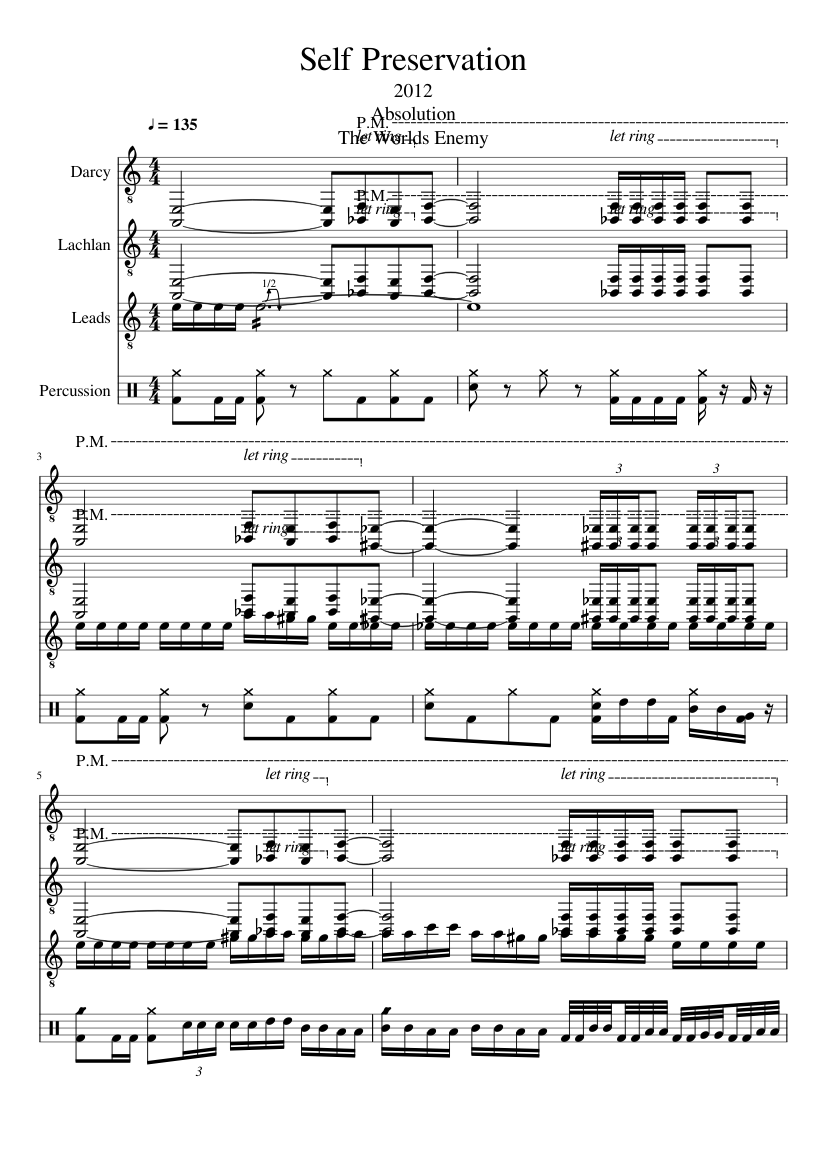 Self Preservation slide, Image 1