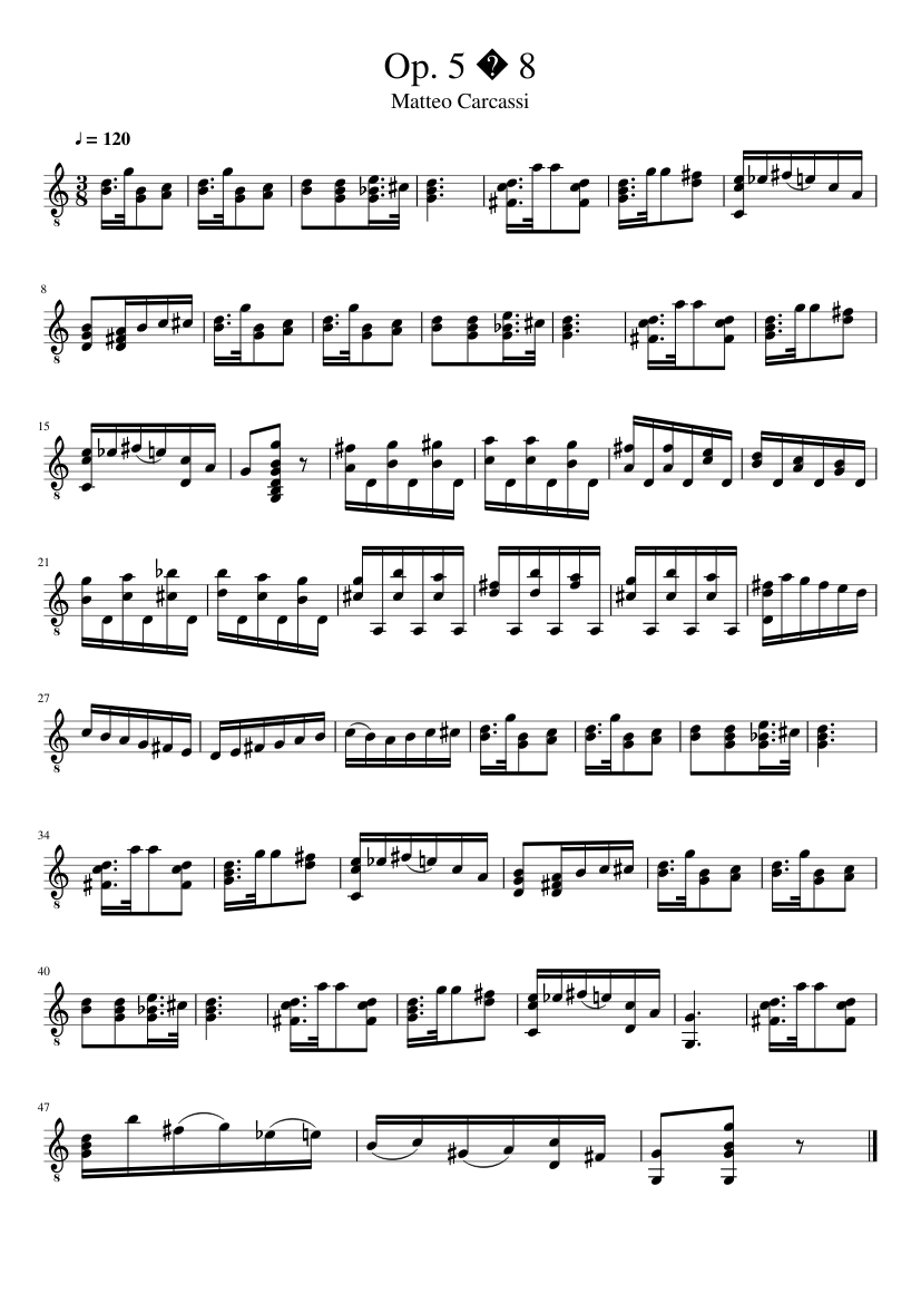 Opus 5 № 8 slide, Image 1