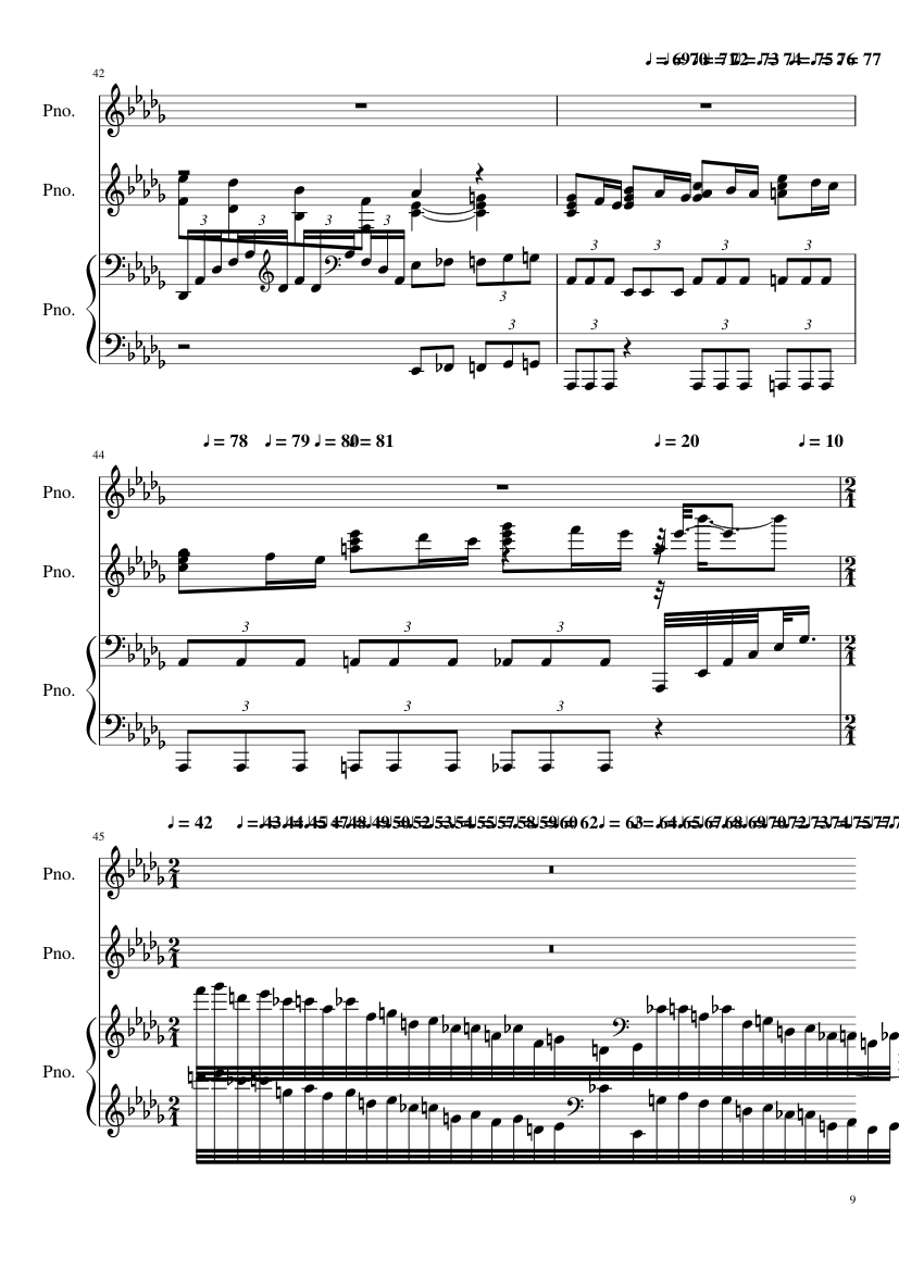 Nocturne nr. 2 for piano slide, Image 9
