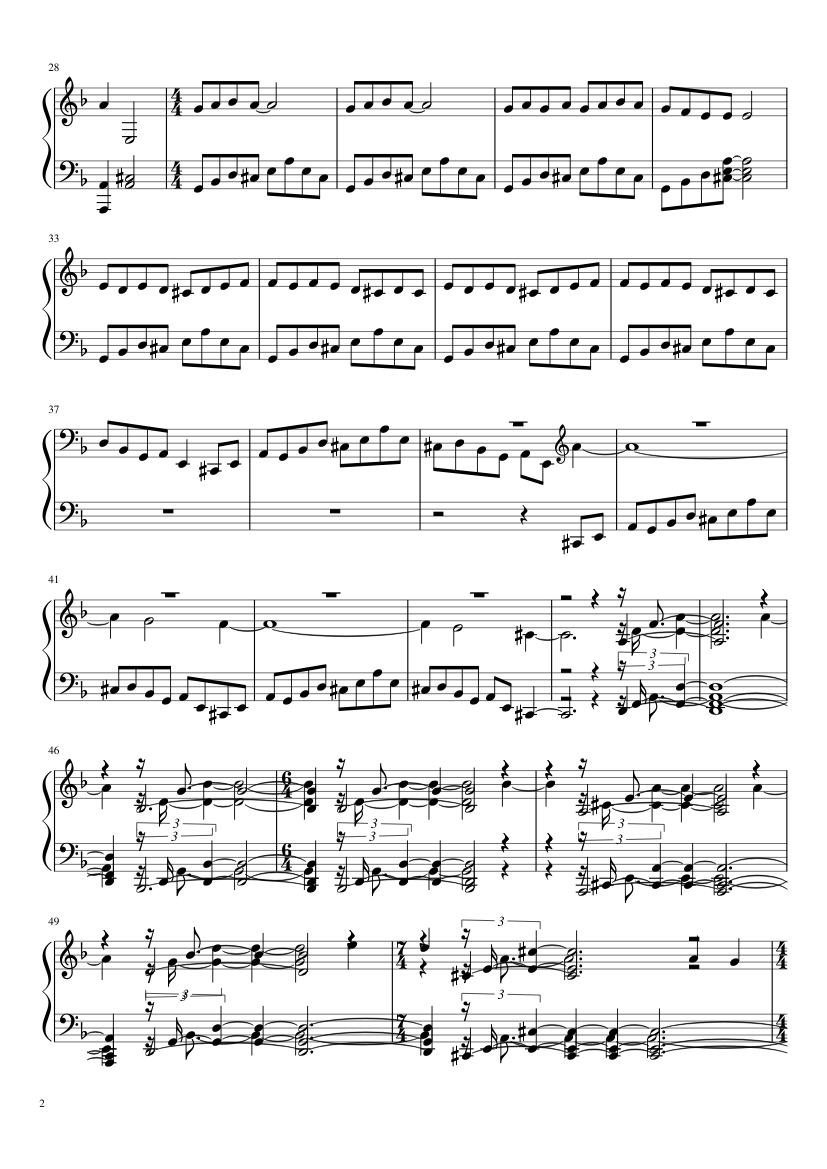 First song slide, Image 2