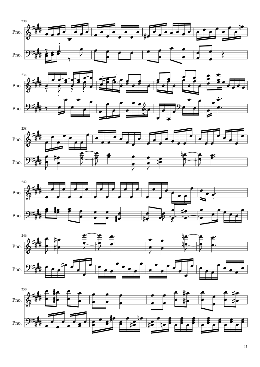 Sonata No. 27 (2nd Movement: Nicht zu geschwind) slide, Image 11