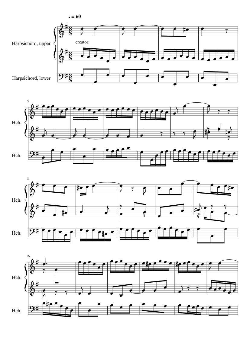 Goldberg Variations - 19 slide, Image 1