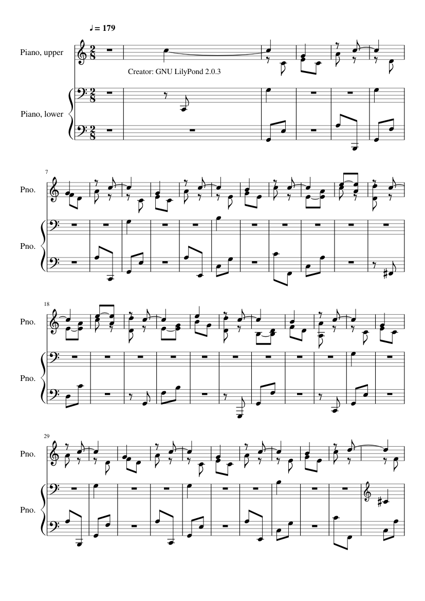 Prelude: Op. 28, No. 1 slide, Image 1