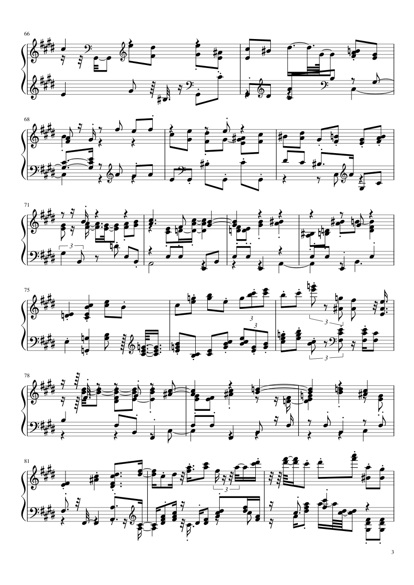 Etudes Opus 10 No. 3 slide, Image 3