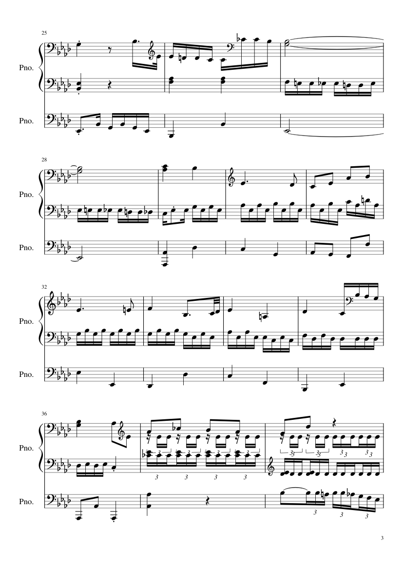 Sonata No. 8 "Pathtique" slide, Image 3