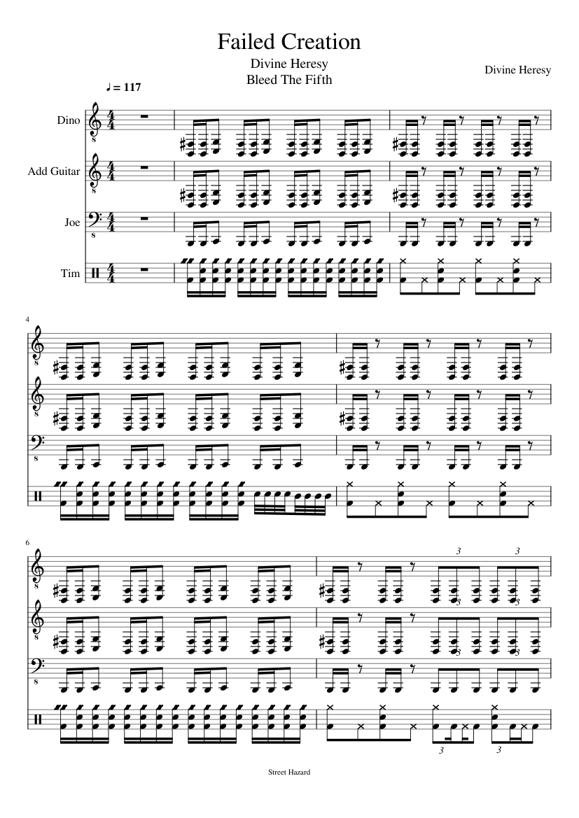 Failed Creation slide, Image 1