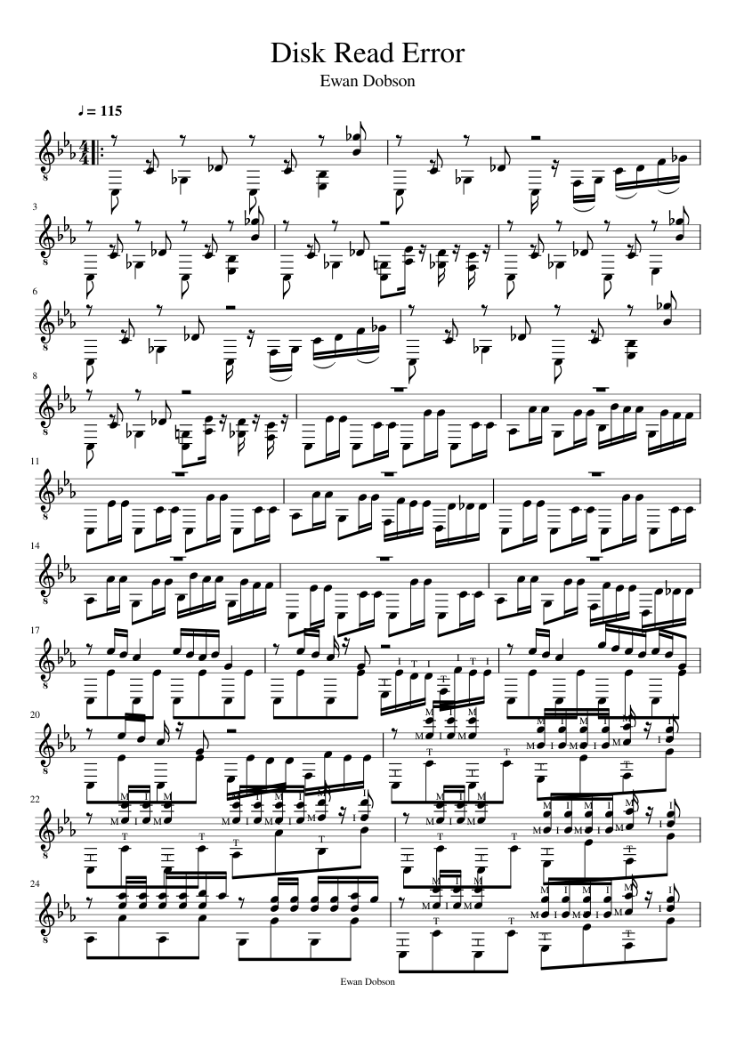 Disk Read Error slide, Image 1