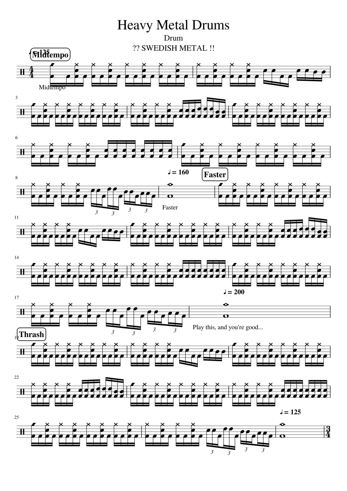 Heavy Metal Drums slide, Image 1