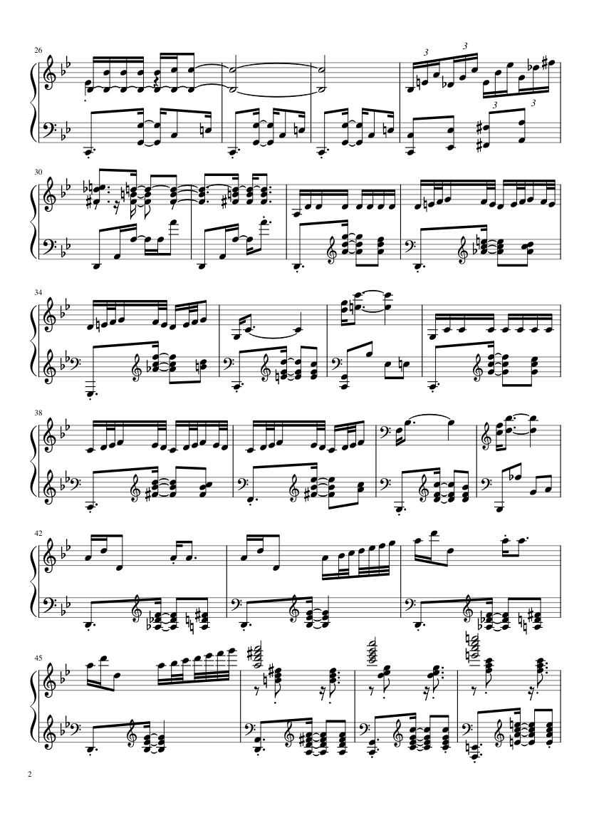 Prelude For Piano, No.1 slide, Image 2