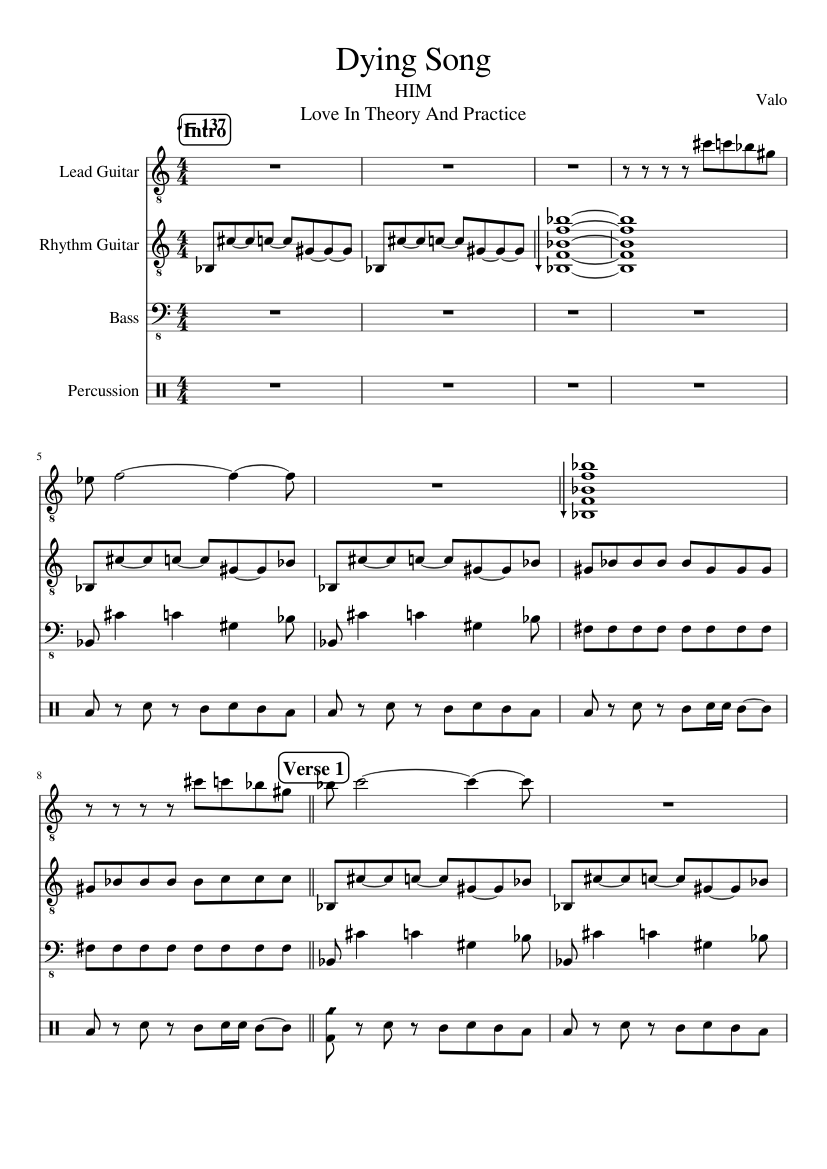 Dying Song slide, Image 1