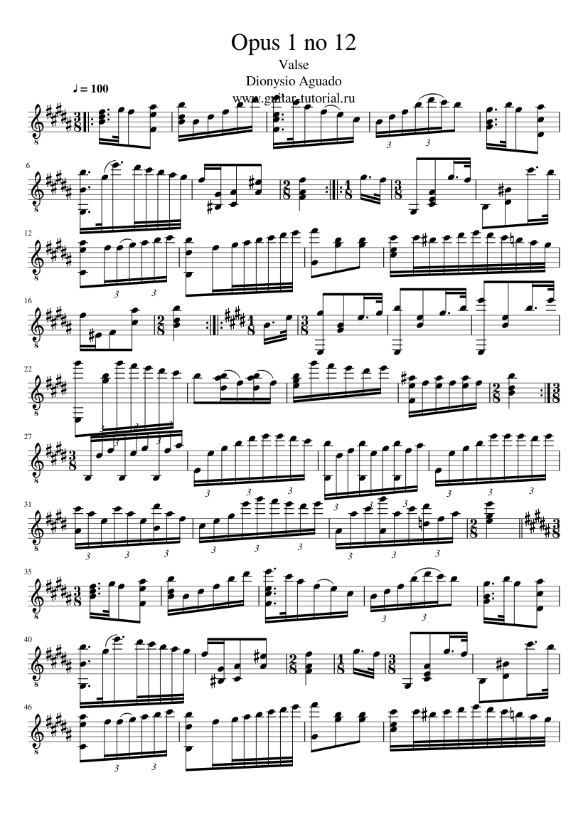 Opus 1 No 12 slide, Image 1