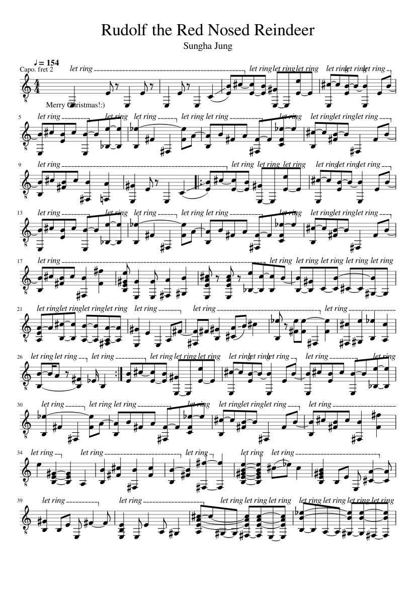 Rudolf the red-nosed reindeer slide, Image 1