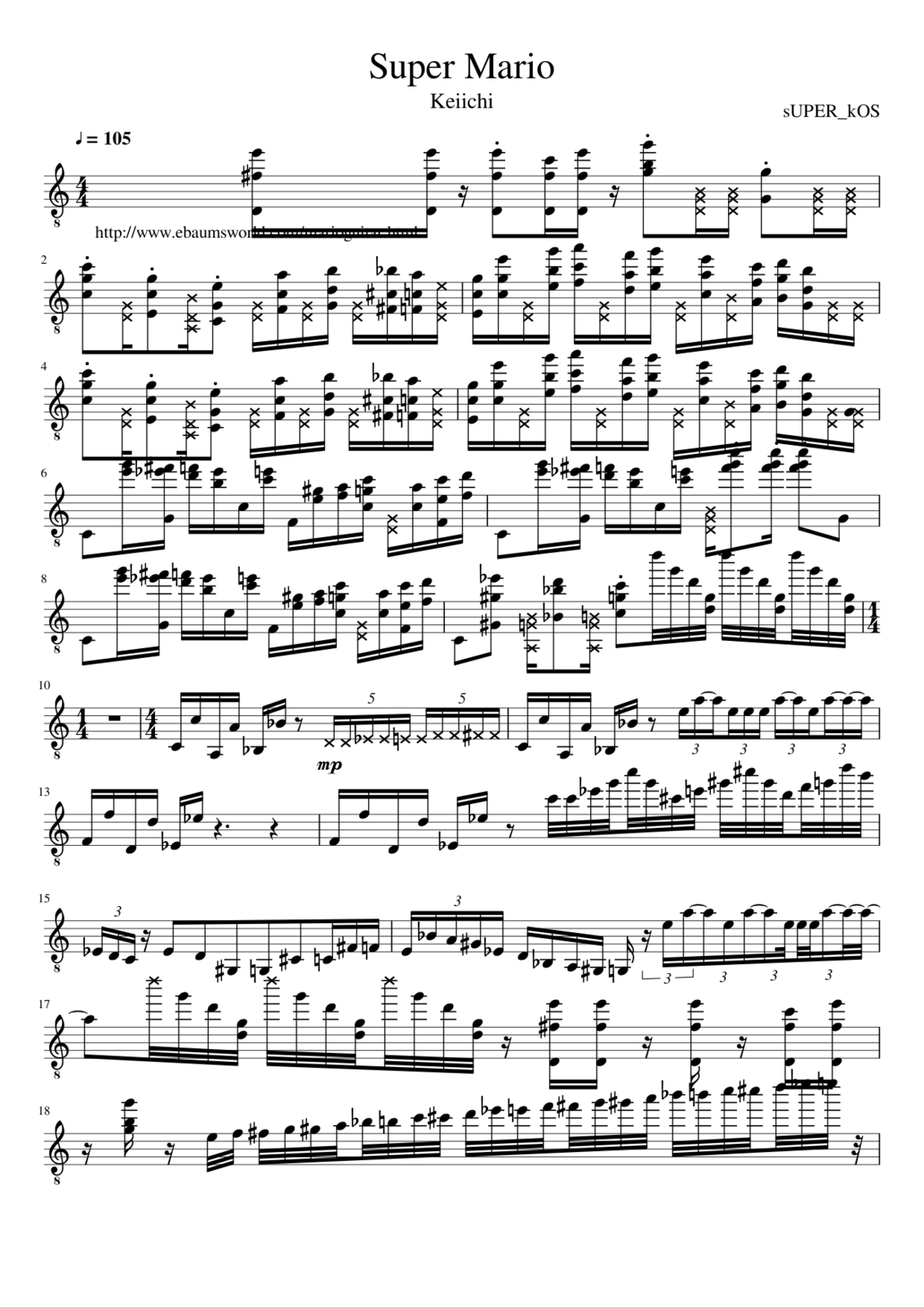 Super Mario slide, Image 1