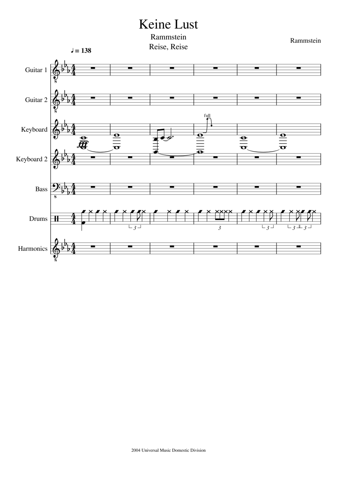 Keine Lust slide, Image 1