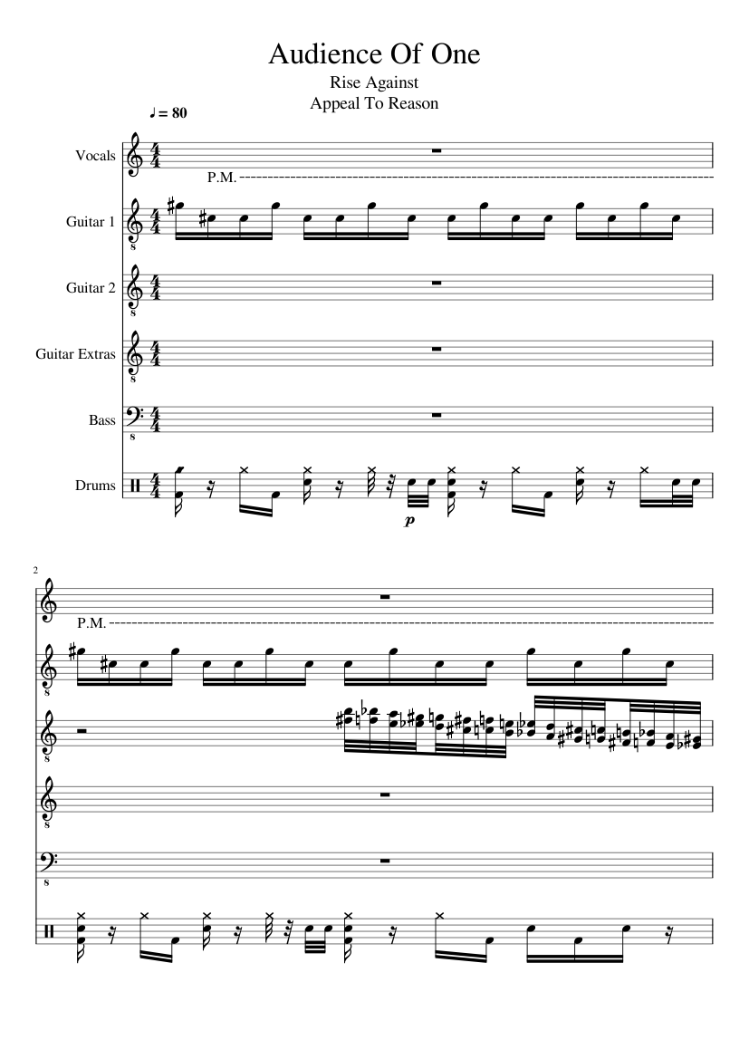 Audience of One slide, Image 1