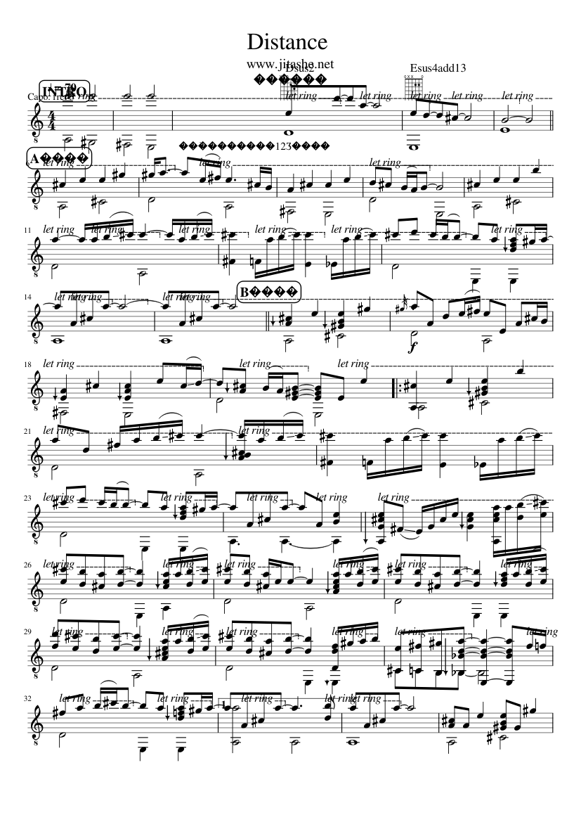 Distance slide, Image 1