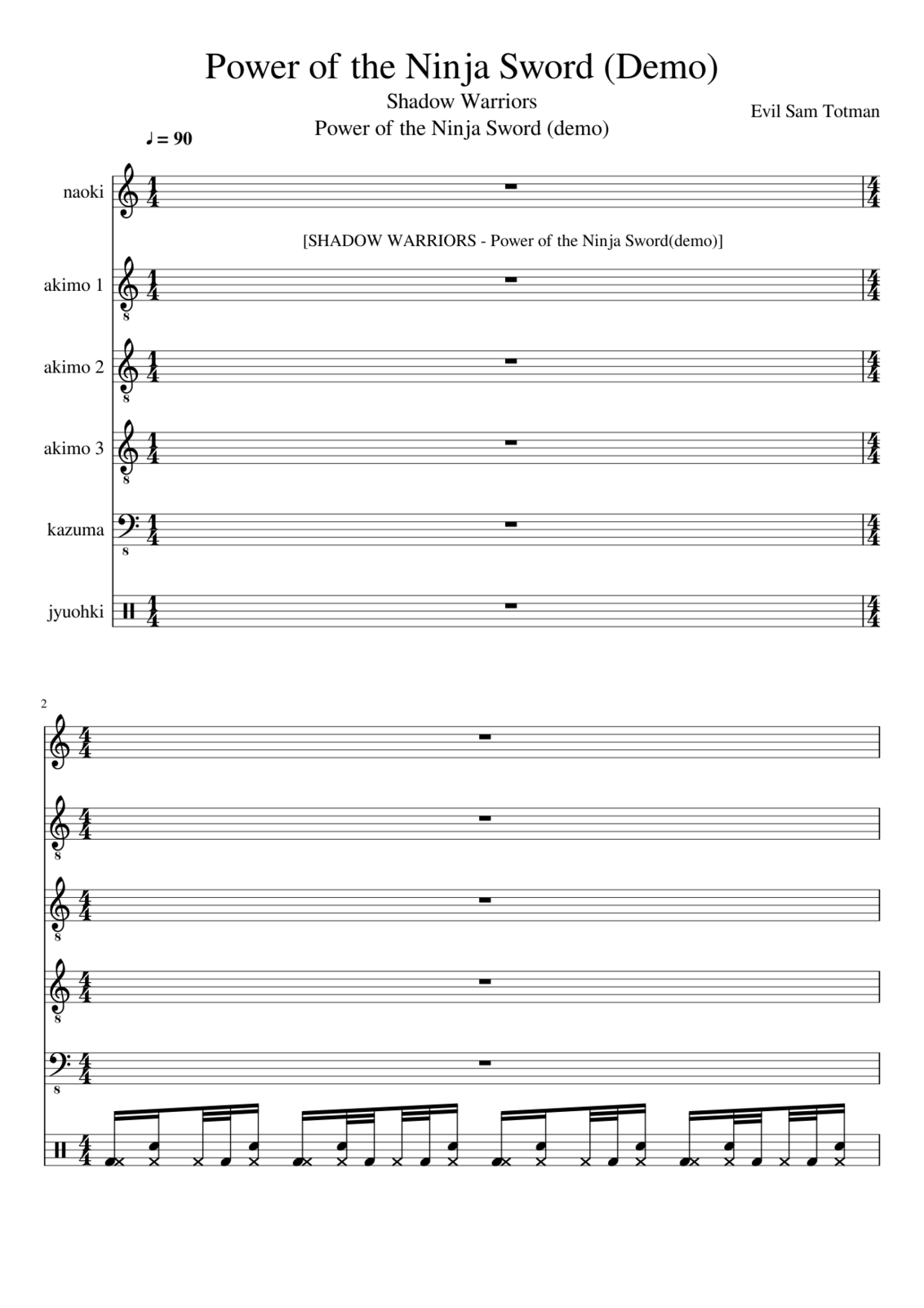 Power Of The Ninja Sword slide, Image 1
