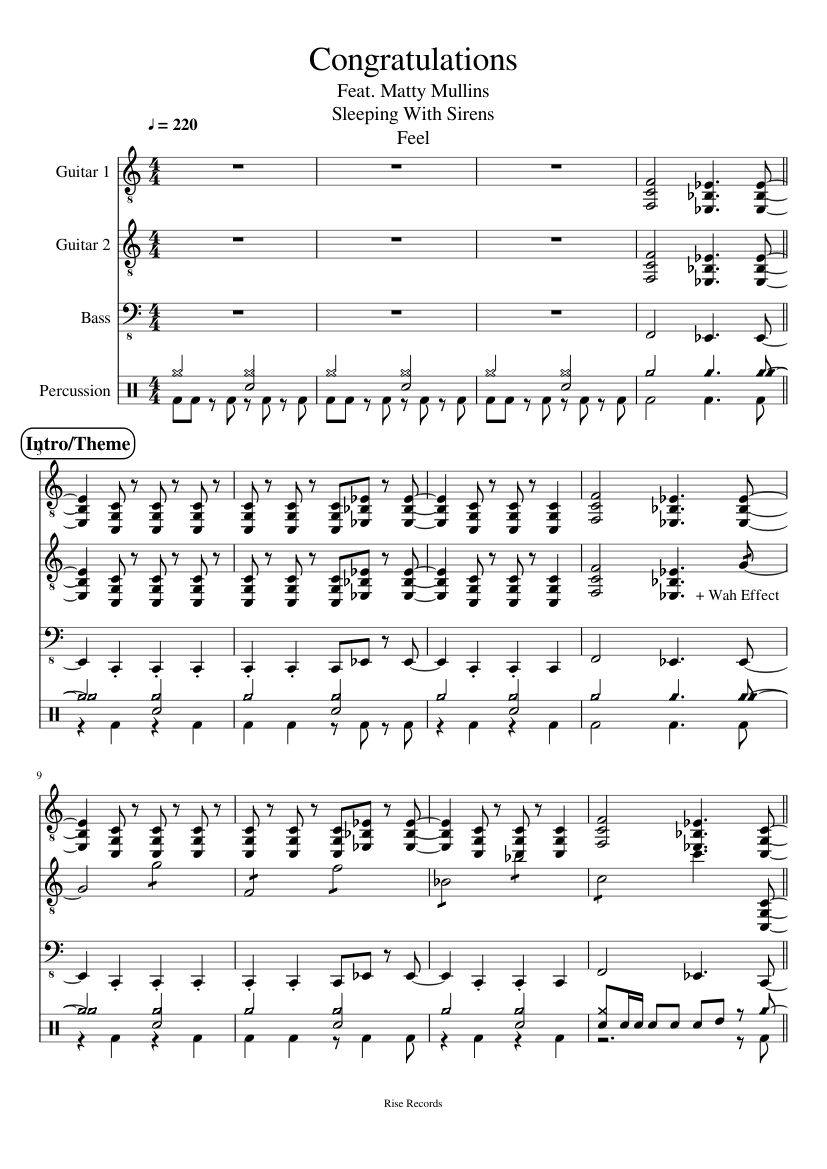 Congratulations slide, Image 1