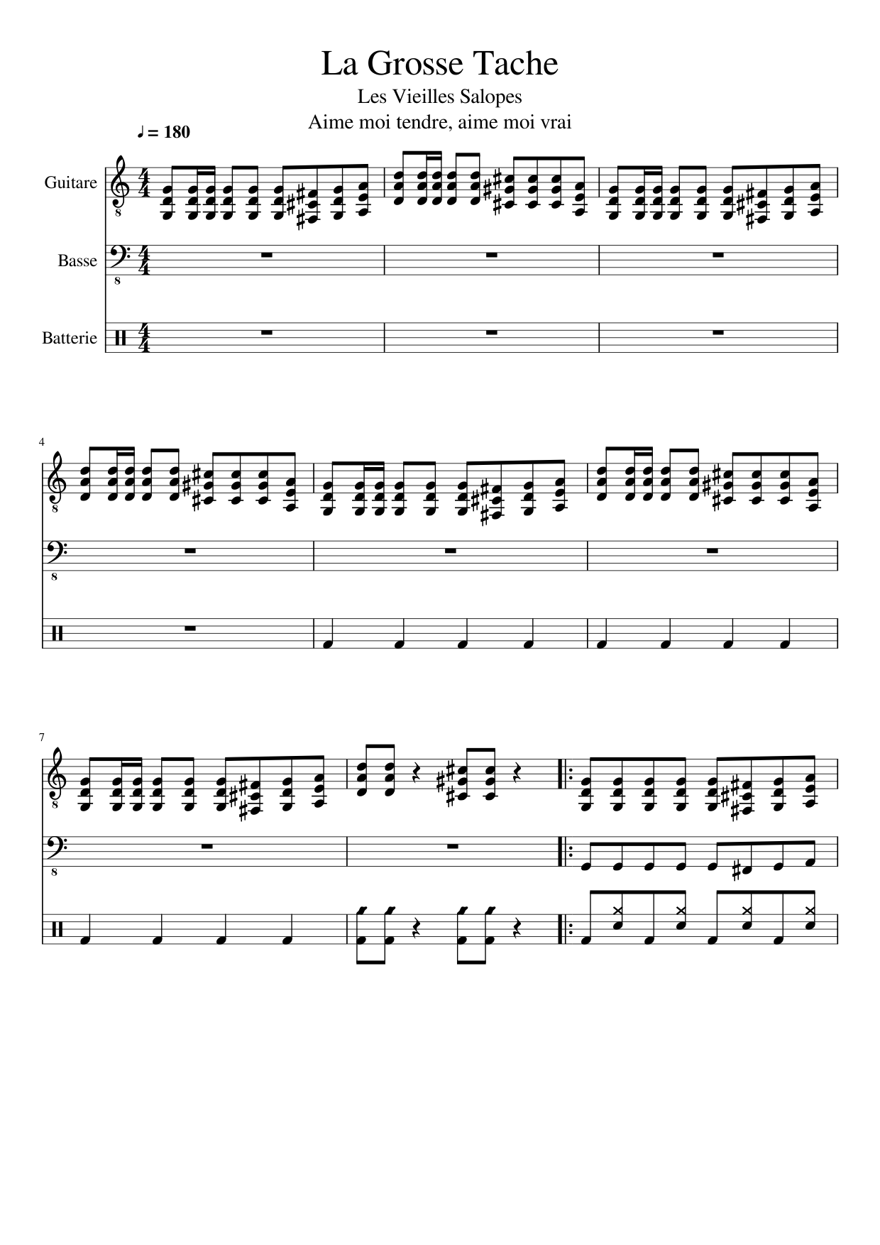 La Grosse Tache slide, Image 1