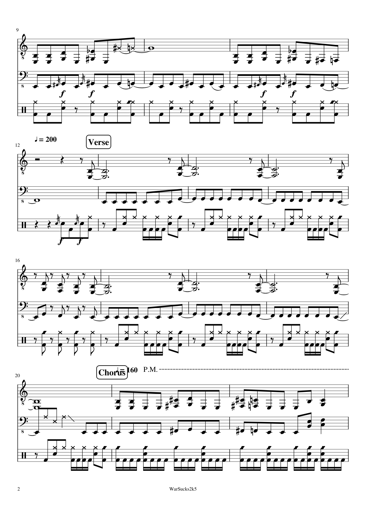 Bust Metal slide, Image 2