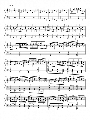 Click me to view sheet: Canon In C Major No. 3