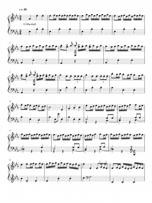 Click me to view sheet: Piano Tune No. 3