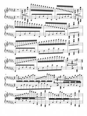 Click me to view sheet: Etude no. 4 op. 1