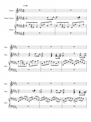 Click me to view sheet: Nocturne nr. 2 for piano