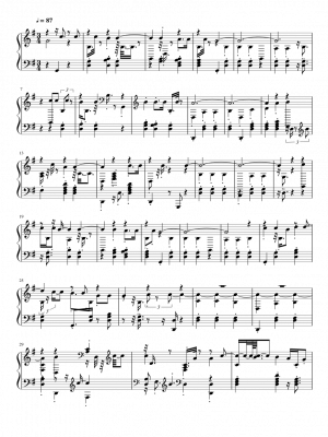 Click me to view sheet: 2 Five Note Melodies No. 2