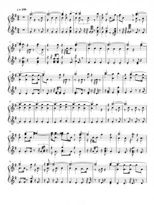 Click me to view sheet: 2 Five Note Melodies No. 1