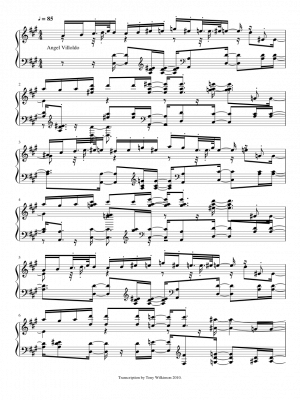 Click me to view sheet: Bolada de Aficionado