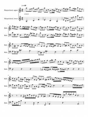 Click me to view sheet: Praeludium Nr. 4 - BWV 942