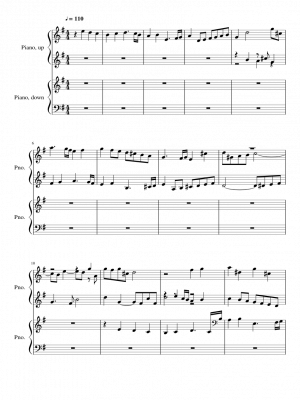 Click me to view sheet: Fugue fragment Anh. 41 (375g)