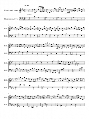 Click me to view sheet: Praeludium Nr. 2 - BWV 934