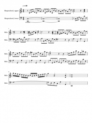 Click me to view sheet: Praeludium Nr. 1 - BWV 939