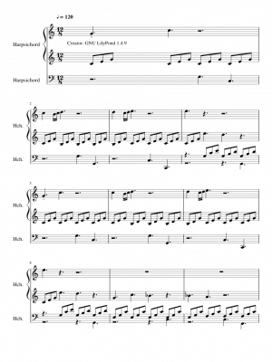 Click me to view sheet: Sonata in C major