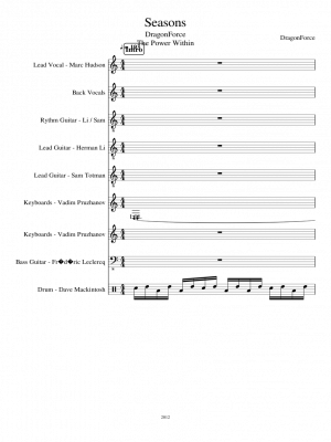 Click me to view sheet: Seasons