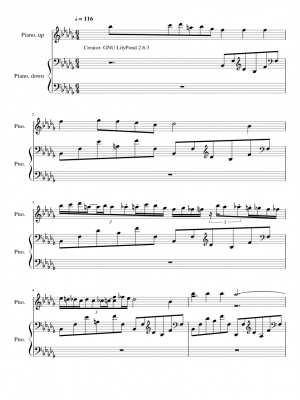Click me to view sheet: Nocturne in B-flat minor