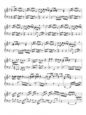 Click me to view sheet: Polonaise In G Minor, BWV App. 125