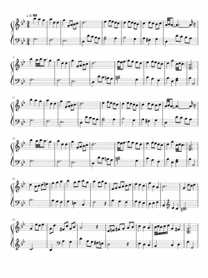 Click me to view sheet: Menuet In G Minor, BWV App. 115