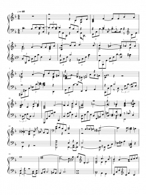 Click me to view sheet: Symphony No. 5 In C-sharp Minor ("Adagietto"), Fourth Movement Excerpt