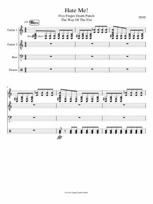 Click me to view sheet: Hate Me