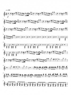 Click me to view sheet: Rolling Girl