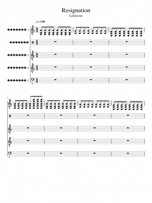Click me to view sheet: Resignation