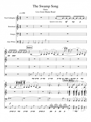 Click me to view sheet: The Swamp Song