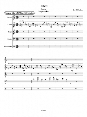 Click me to view sheet: Usted