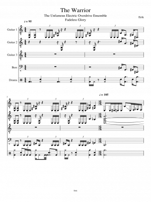 Click me to view sheet: The Warrior