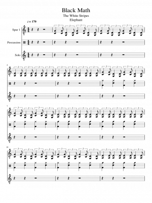 Click me to view sheet: Black Math