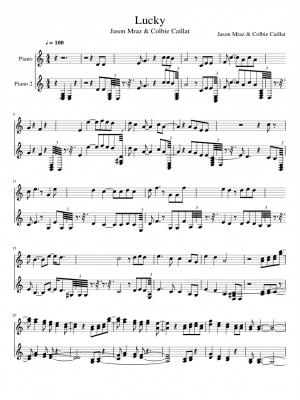Click me to view sheet: Lucky